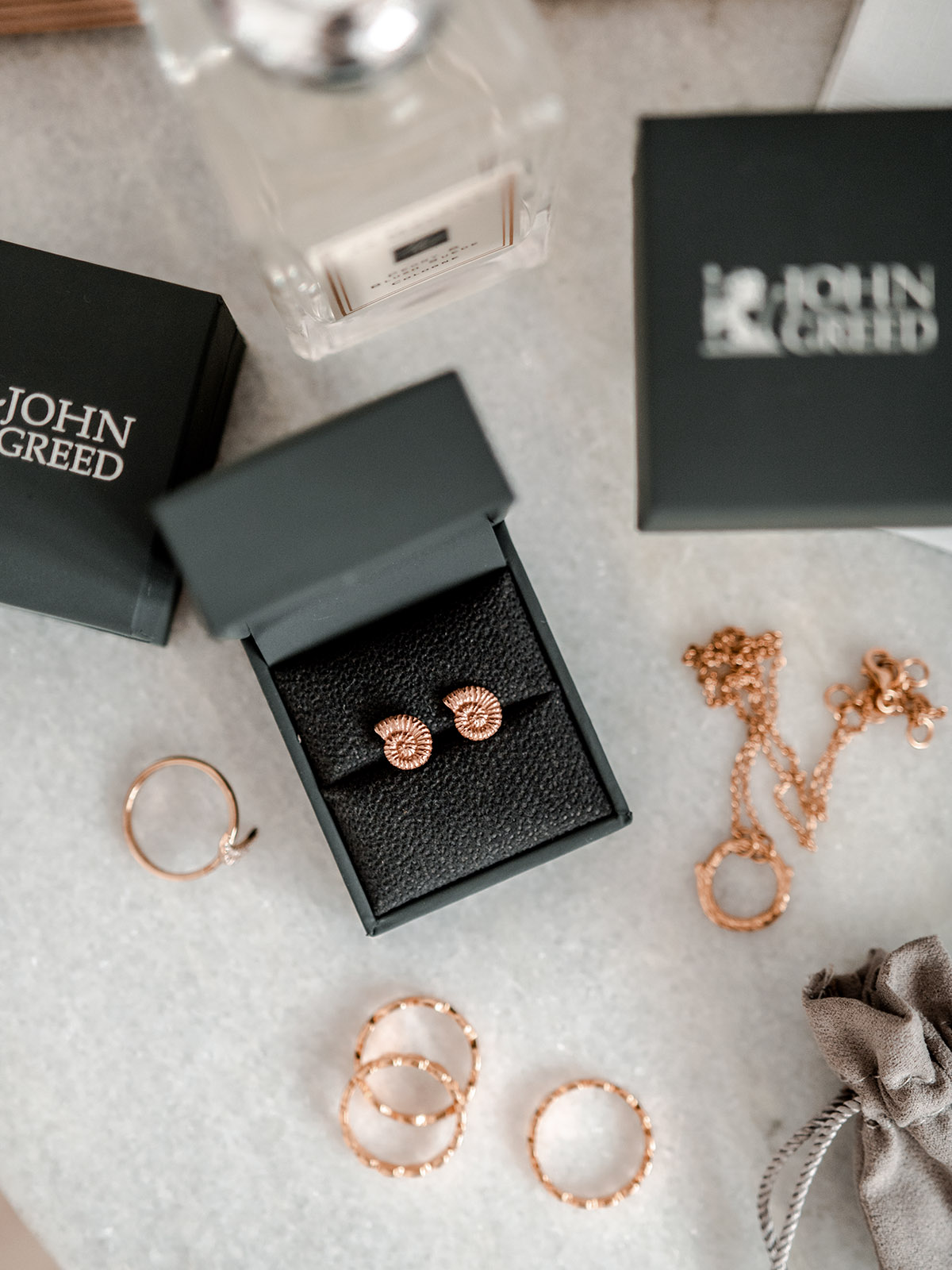 daisy london john greed jewellery review styling accessories gold necklace ring stack