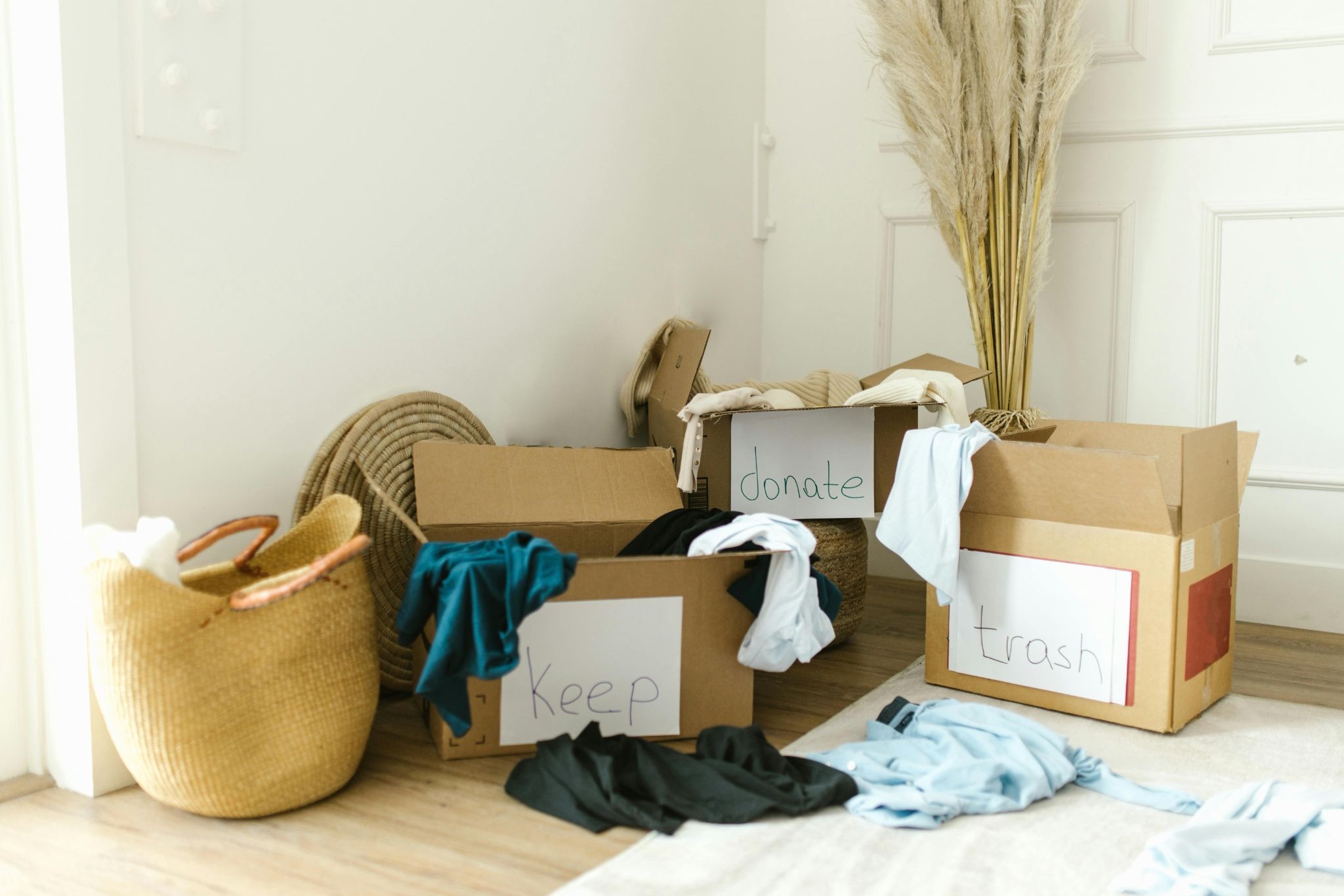 How To Make Decluttering Less Stressful.