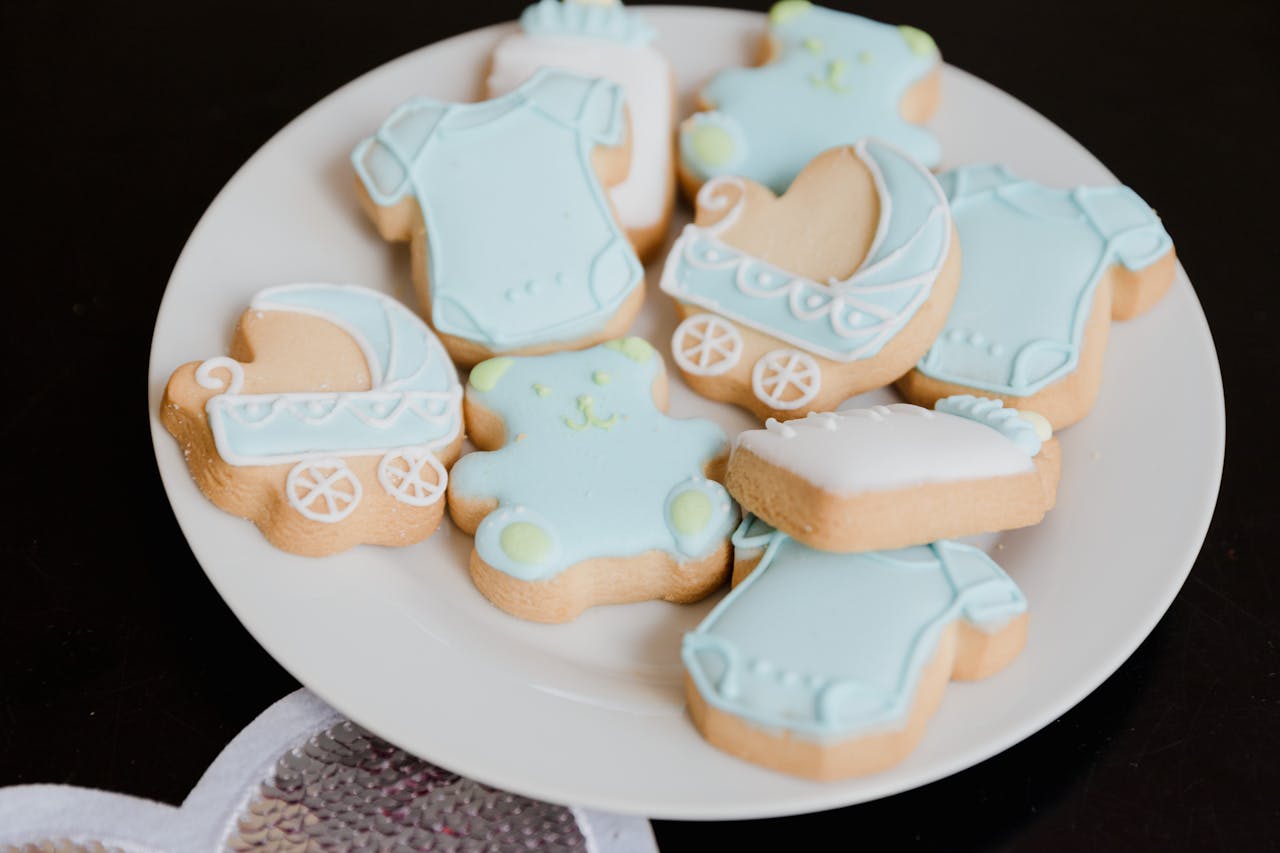 Four Stylish Digital Baby Shower Invitations for Modern Mums.